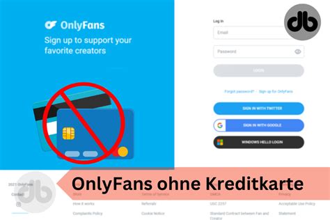 onlyfans bezahlen|OnlyFans ohne Kreditkarte: So klappts